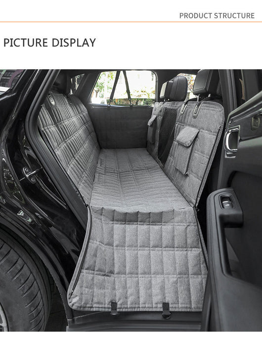 Protector Universal para Asiento Trasero de Vehículo Resistente al Agua y Suciedad para Mascotas - Image 25