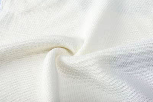 Blusa Escote V Estampada Temperamento - Pullover Base - Image 8