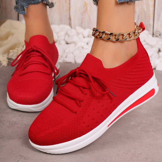 Tenis Casuales Fly-knit para Mujer - Comodidad y Estilo