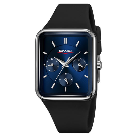 Reloj Cuadrado de Silicona Multifuncional Impermeable para Niñas - Image 4