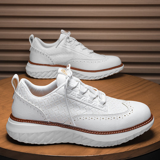 Tenis Deportivos Transpirables con Textura Tejida para Hombre - Image 19