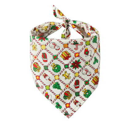 Pañuelo Triangular de Algodón para Mascotas - Babero Absorbente para Perros y Gatos - Image 14