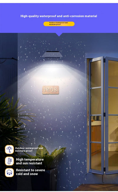 Lámpara Solar de 12 LED para Exterior - Image 11
