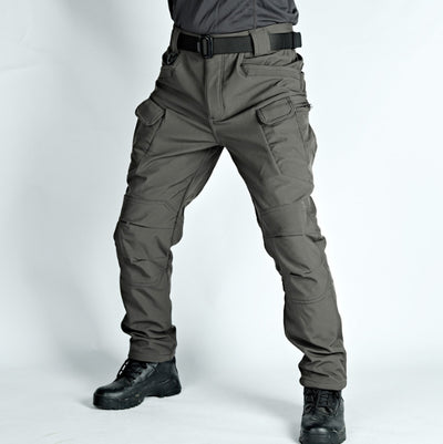 Pantalones Tácticos Invierno Hombre - Forro Polar Impermeables Shark Skin - Image 12