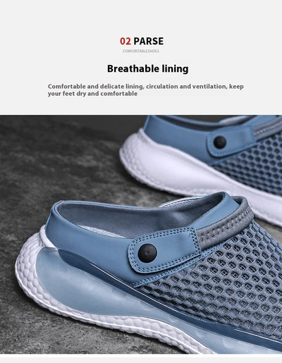 Sandalias Deportivas Tipo Mocasín para Hombre - Zapatos de Playa Transpirables sin Deslizamiento - Image 29