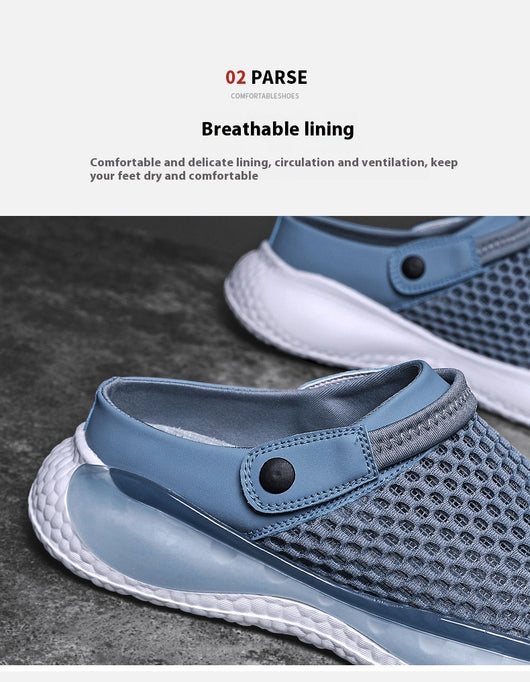 Sandalias Deportivas Tipo Mocasín para Hombre - Zapatos de Playa Transpirables sin Deslizamiento - Image 29