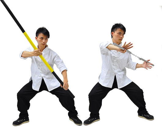 Conjunto de 3 Piezas Uniforme Wing Chun Kung Fu - Túnica Taoísta - Image 8