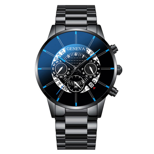 Reloj de Cuarzo para Hombre con Banda de Acero Inoxidable y Calendario - Image 11