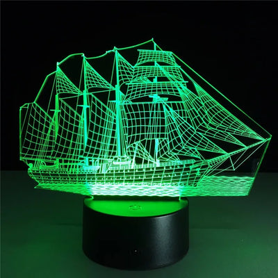 Lámpara 3D de Vela Creativa - Image 10