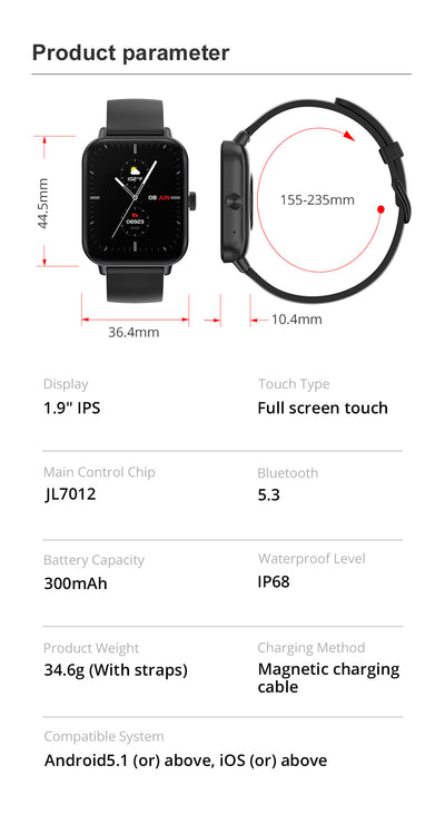 Reloj Inteligente Portátil con Llamadas por Voz - Image 10