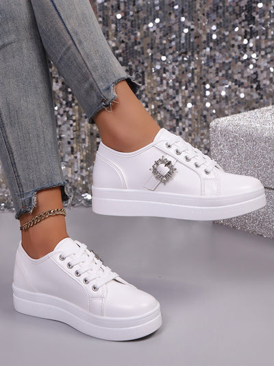 Zapatillas Deportivas de Cuero con Suela Flexible para Mujer - Image 27