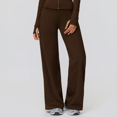 Pantalones Casuales Anchos Forrados en Polar - Cintura Alta y Calidez Total - Image 6