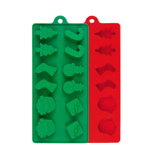 Molde de Silicona para Chocolate Árbol de Navidad con Calcetines para Personas Mayores - Image 2