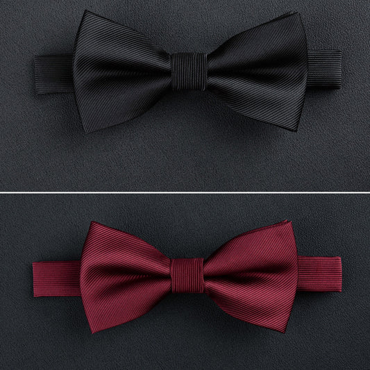 Traje Formal para Hombre con Corbata Moño Doble Capa