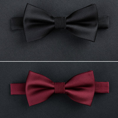 Traje Formal para Hombre con Corbata Moño Doble Capa