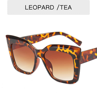 Gafas de Sol Cat Eye Marco Oversized para Mujer - Estilo Pasarela - Image 12