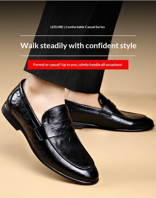 Zapatos de Cuero Formal para Hombre - Elegancia Profesional - Image 10