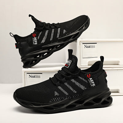 Zapatillas Deportivas Cómodas Estilo Coreano Talla Grande Hombre Malla Transpirable - Image 7