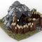 Castillo Medieval de Oro - Modelo Armado Premium