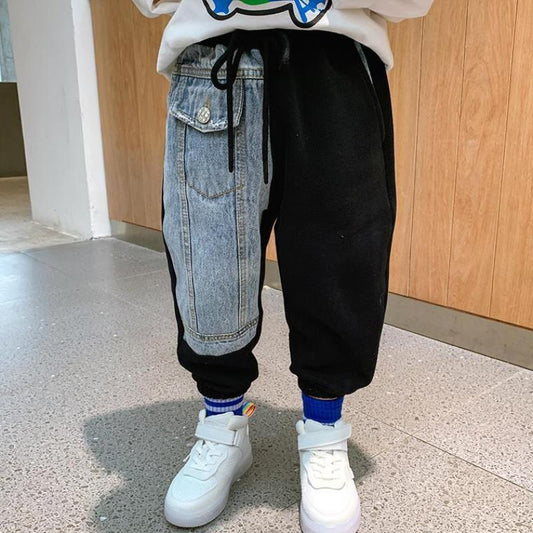 Pantalones Infantiles Baoqiu Talla Grande - Comodidad y Estilo - Image 2