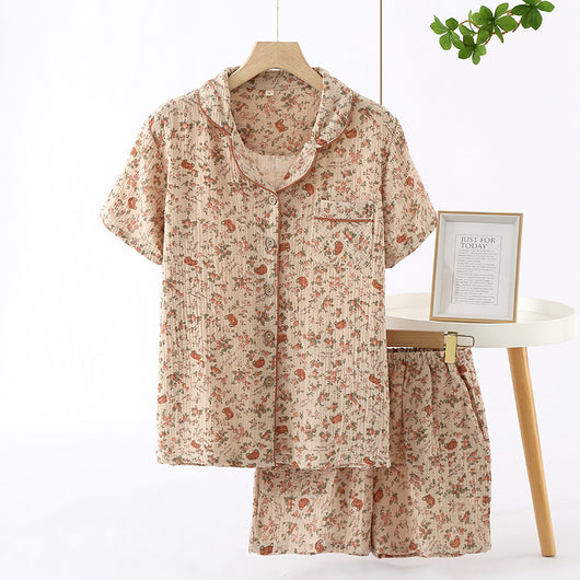 Conjunto de Pijama Corto para Casa - Blusa y Shorts Cómodos - Image 18