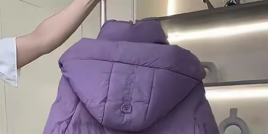 Abrigo Acolchado de Plumón Largo para Mujer - Diseño Elegante y Cálido - Image 17