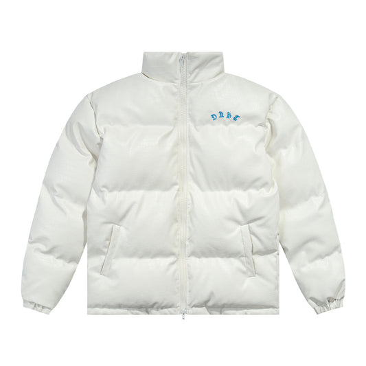 Chaqueta de Algodón con Bordado de Cocodrilo y Letras para Hombre - Image 2