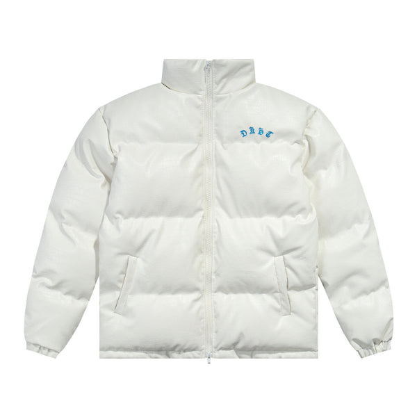 Chaqueta de Algodón con Bordado de Cocodrilo y Letras para Hombre