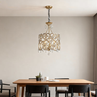 Lámpara de Araña de Cristal Envejecido - Lujo Francés para Sala de Estar - Image 2