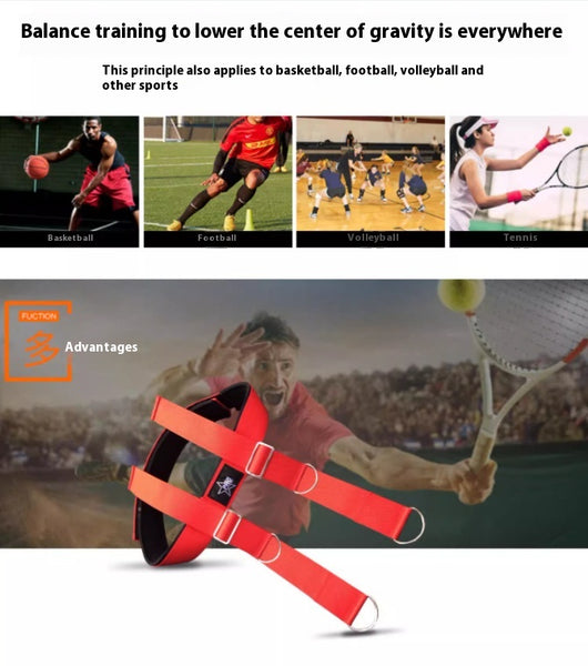 Entrenador de Equilibrio de Tenis Ajustable con Centro de Gravedad Bajo - Image 10