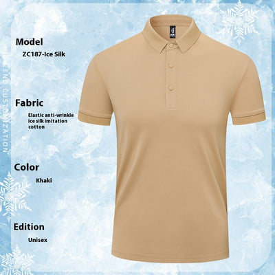 Overol Tipo Polo Ice Silk para Verano - Image 3
