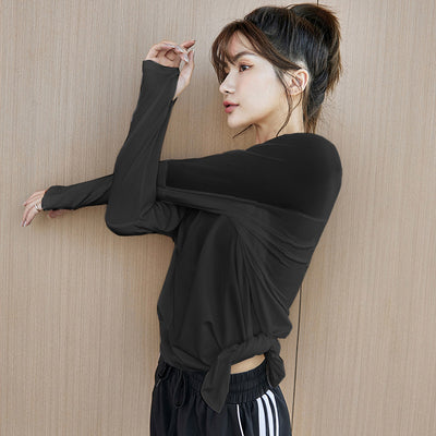 Blusa Deportiva de Manga Larga Transpirable y Secado Rápido - Image 2