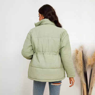 Chaqueta de Algodón con Cintura Ajustable y Cordones - Image 2