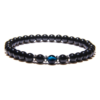 Pulsera de Ojo de Tigre Brillante 6m - Protección y Elegancia