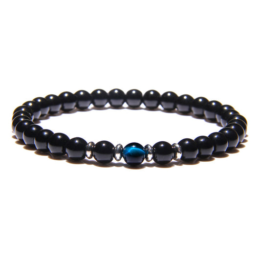 Pulsera de Ojo de Tigre Brillante 6m - Protección y Elegancia
