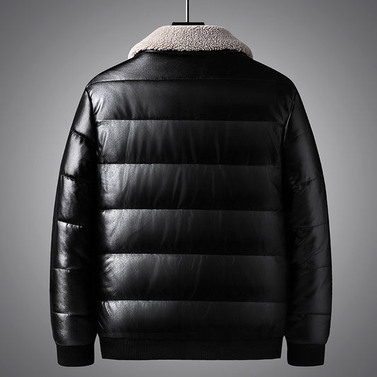 Chaqueta de Invierno para Hombre con Cuello Solapa Acolchada - Image 2