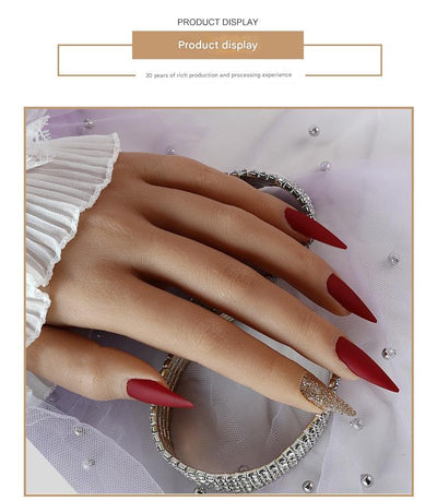 Mano de Silicona para Práctica de Uñas - Modelo Realista de Entrenamiento - Image 19