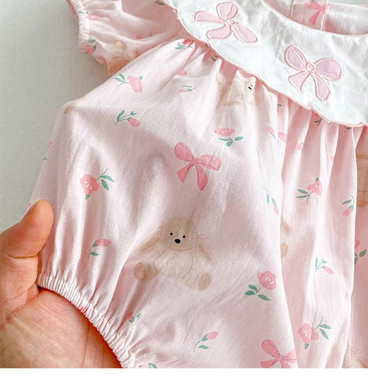 Enterizo Triangular para Bebé Princesa - Diseño Viral de Moda Infantil - Image 10