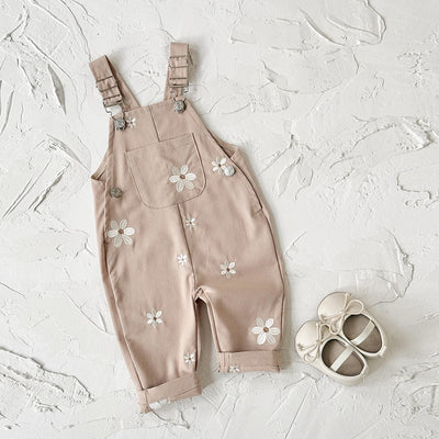 Pelele Infantil sin Mangas con Bordado Floral - Image 15