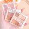 Paleta de Sombras de Ojos 9 Colores Tierra - Maquillaje Profesional