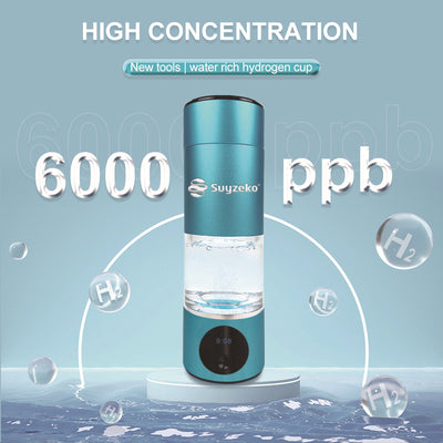 Vaso Generador de Agua Hidrogenada - Hidratación Saludable