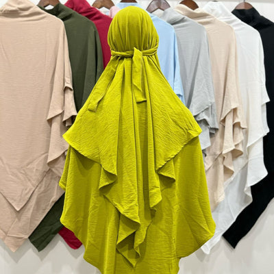 Velo Elegante Modesto para Mujer - Diseño Oriente Medio e Indonesio