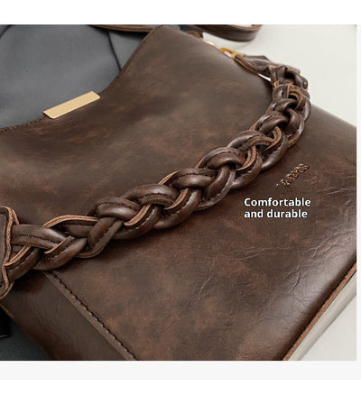 Bolsa Retro Estilo Messenger con Diseño de Cubo Portátil - Image 20