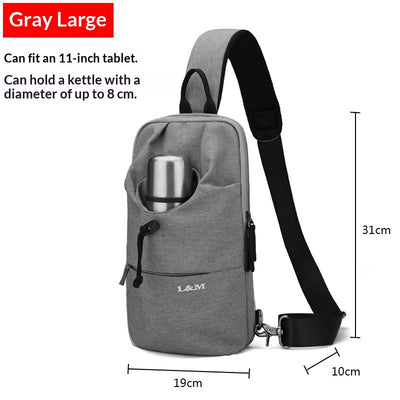 Bolsa Pectoral de Gran Capacidad para Ciclismo y Aventura - Image 8