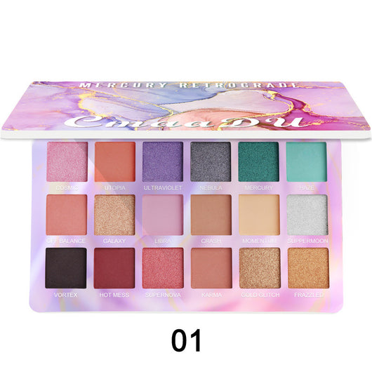 Paleta de Sombras Brillantes EVA 18 Colores - Image 7