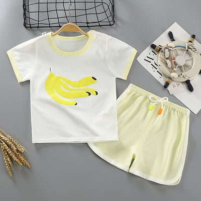 Conjunto Infantil de Dos Piezas en Algodón con Manga Corta - Image 8