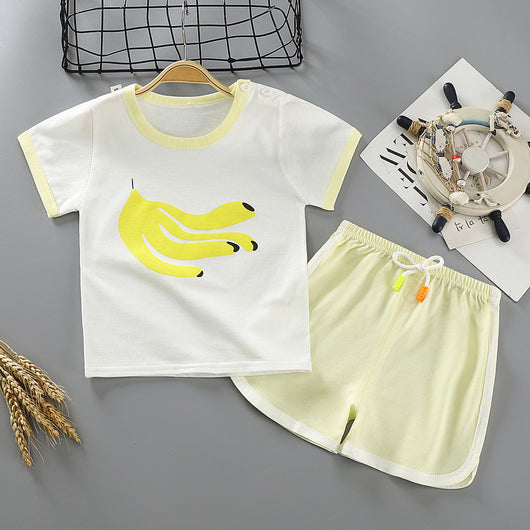 Conjunto Infantil de Dos Piezas en Algodón con Manga Corta - Image 8