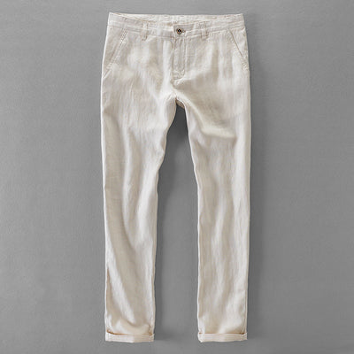 Pantalones de Lino Casual Cómodos y Transpirables - Image 12