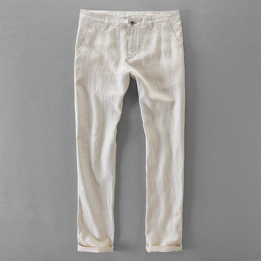 Pantalones de Lino Casual Cómodos y Transpirables - Image 12