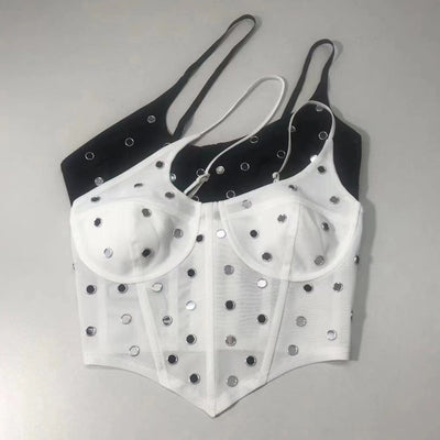 Corsé Camiseta Sexy con Escote Profundo - Image 4